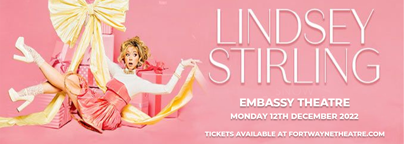 Lindsey Stirling at Embassy Theatre tickets Lindsey Stirling at Embassy Theatre