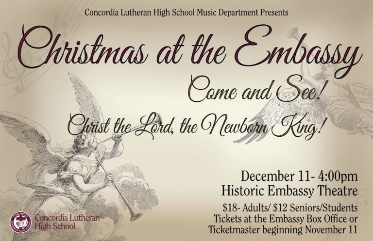 Christmas At The Embassy at Embassy Theatre