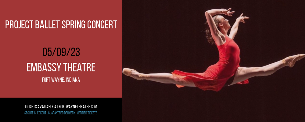 Project Ballet Spring Concert at Embassy Theatre