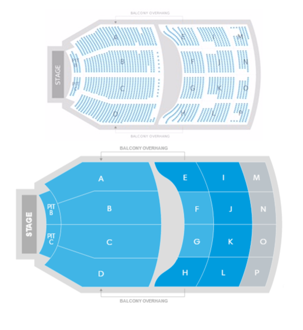 Embassy Theatre Seating Chart