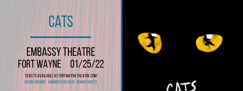 Cats at Embassy Theatre tickets Cats at Embassy Theatre