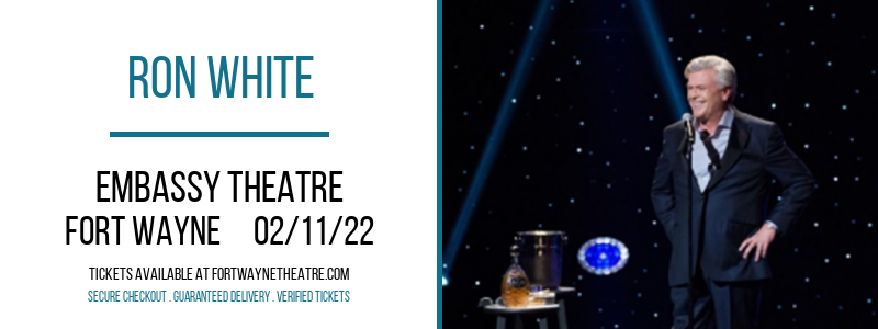 Ron White at Embassy Theatre tickets Ron White at Embassy Theatre