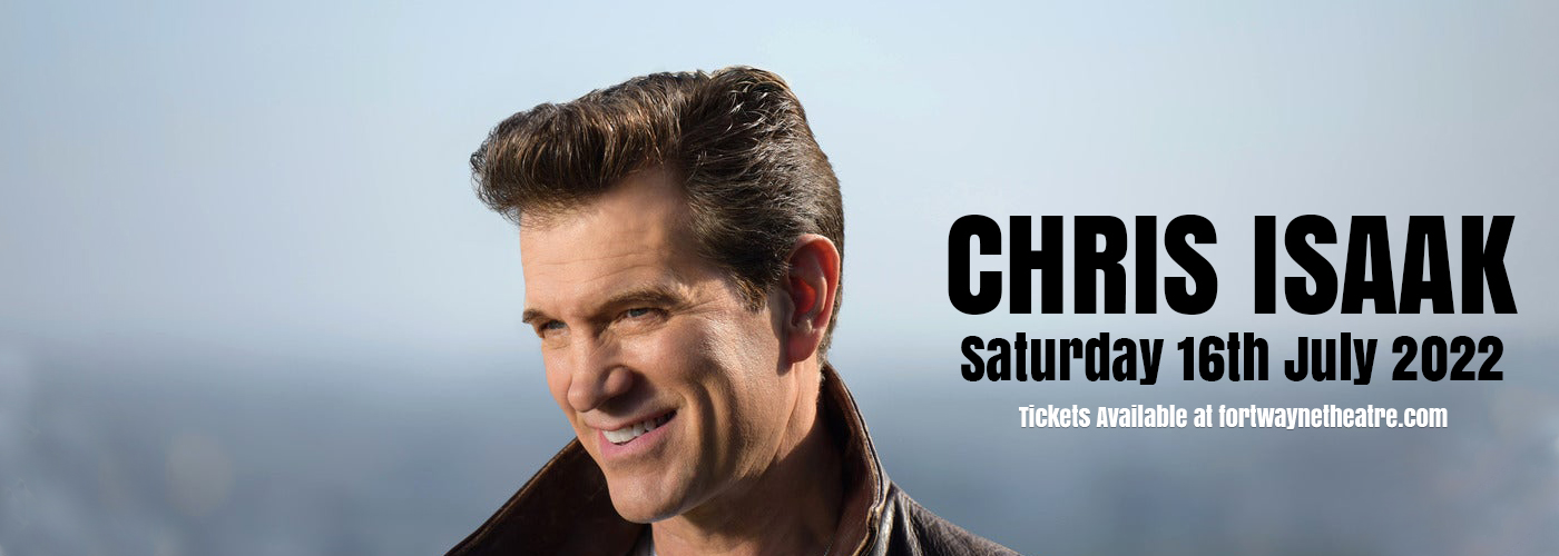 Chris Isaak at Embassy Theatre tickets Chris Isaak at Embassy Theatre