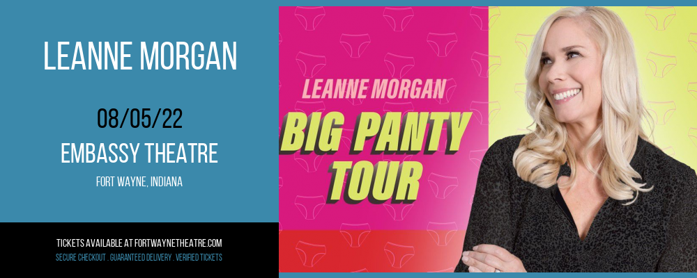 Leanne Morgan at Embassy Theatre tickets Leanne Morgan at Embassy Theatre