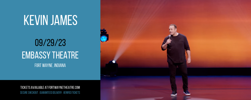 Kevin James at Embassy Theatre