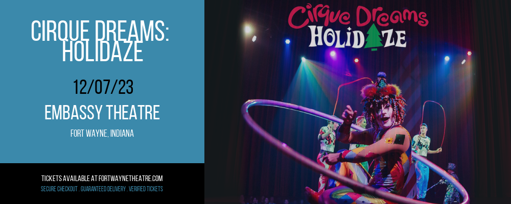 Cirque Dreams at Embassy Theatre