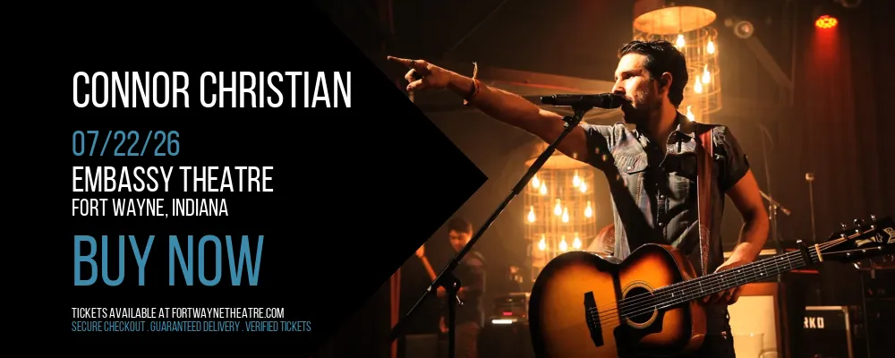 Connor Christian at Embassy Theatre